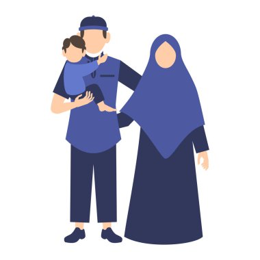 Mutlu Müslüman Aile Resimleri