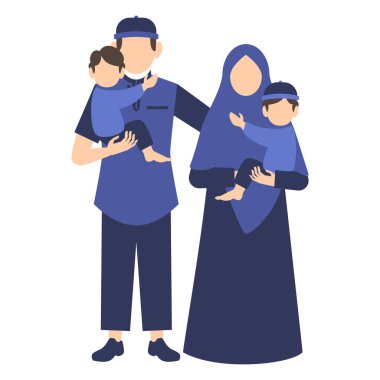 Mutlu Müslüman Aile Resimleri