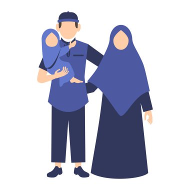 Mutlu Müslüman Aile Resimleri