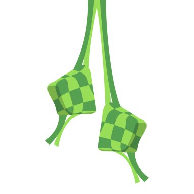 Ramazan Ketupat Asılı Çizim