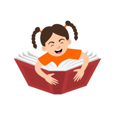 Çocuklar Kitap İllüstrasyonunda Oynuyor