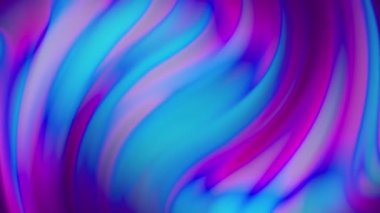 Kusursuz Döndürme Hareketiyle Soyut Girdap Mavi ve Mor Arkaplan.