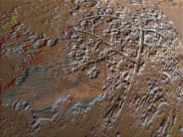 Renkli dinamik dalgaların bulanık arkaplanı olan soyut bir arkaplan. Dalga tasarımı için uygun tasarım