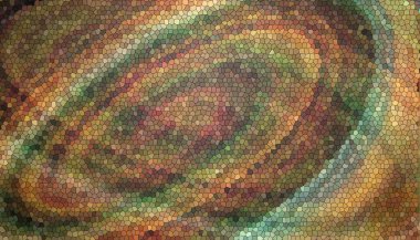 Renkli dinamik dalgaların bulanık arkaplanı olan soyut bir arkaplan. Dalga tasarımı için uygun tasarım