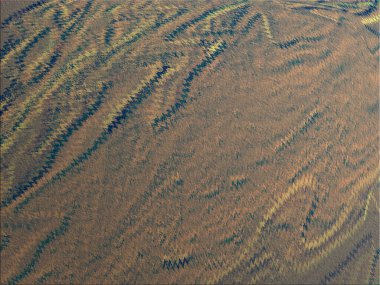 Renkli dinamik dalgaların bulanık arkaplanı olan soyut bir arkaplan. Dalga tasarımı için uygun tasarım