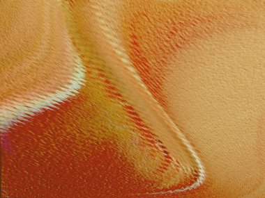 Renkli dinamik dalgaların bulanık arkaplanı olan soyut sarı eğimli arkaplan. Dalga tasarımı için uygun görüntü