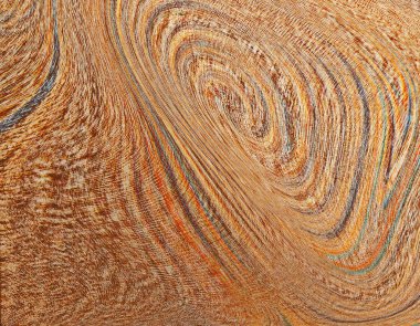 Renkli dinamik dalgaların bulanık arkaplanı olan soyut sarı eğimli arkaplan. Dalga tasarımı için uygun görüntü