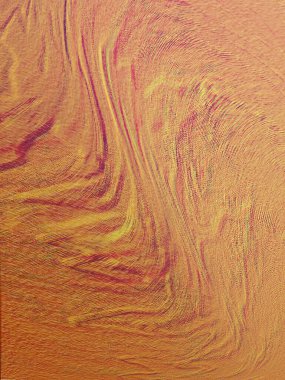 Renkli dinamik dalgaların bulanık arkaplanı olan soyut sarı eğimli arkaplan. Dalga tasarımı için uygun görüntü