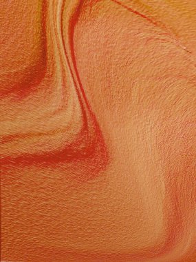 Renkli dinamik dalgaların bulanık arkaplanı olan soyut sarı eğimli arkaplan. Dalga tasarımı için uygun görüntü