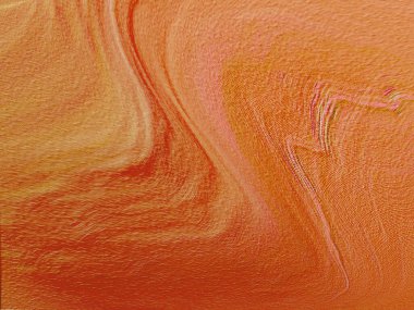 Renkli dinamik dalgaların bulanık arkaplanı olan soyut sarı eğimli arkaplan. Dalga tasarımı için uygun görüntü