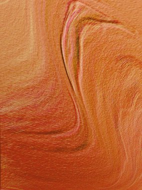 Renkli dinamik dalgaların bulanık arkaplanı olan soyut sarı eğimli arkaplan. Dalga tasarımı için uygun görüntü