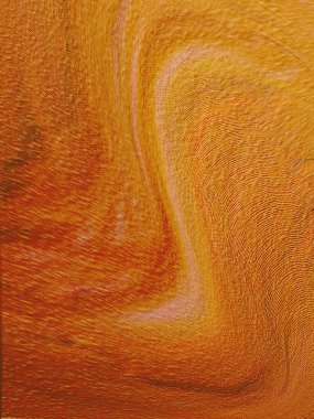 Renkli dinamik dalgaların bulanık arkaplanı olan soyut sarı eğimli arkaplan. Dalga tasarımı için uygun görüntü