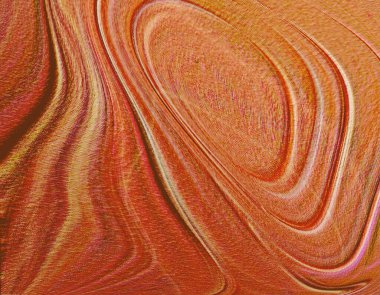 Renkli dinamik dalgaların bulanık arkaplanı olan soyut sarı eğimli arkaplan. Dalga tasarımı için uygun görüntü