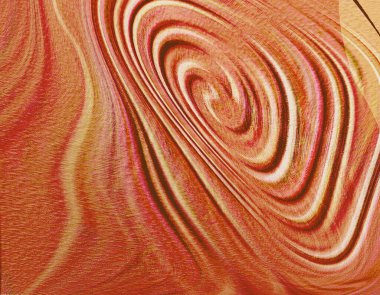 Renkli dinamik dalgaların bulanık arkaplanı olan soyut sarı eğimli arkaplan. Dalga tasarımı için uygun görüntü