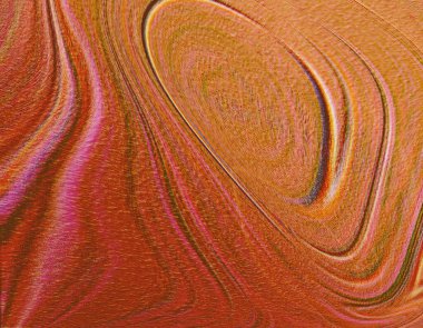 Renkli dinamik dalgaların bulanık arkaplanı olan soyut sarı eğimli arkaplan. Dalga tasarımı için uygun görüntü