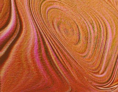 Renkli dinamik dalgaların bulanık arkaplanı olan soyut sarı eğimli arkaplan. Dalga tasarımı için uygun görüntü