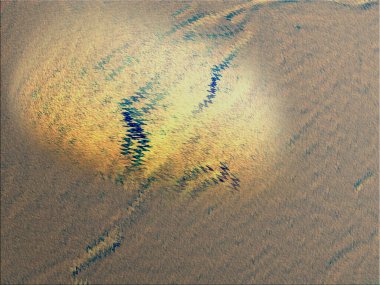 Dönen mürekkep renklerinin renkli soyut arkaplanı.