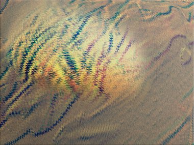 Dönen mürekkep renklerinin renkli soyut arkaplanı.