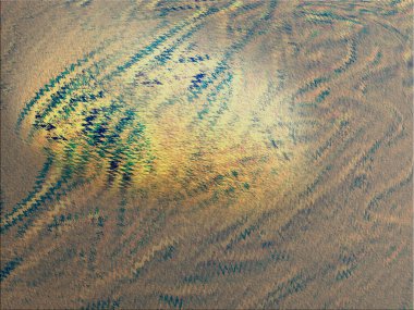 Dönen mürekkep renklerinin renkli soyut arkaplanı.