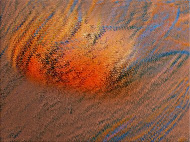 Dönen mürekkep renklerinin renkli soyut arkaplanı.