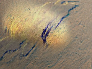 Dönen mürekkep renklerinin renkli soyut arkaplanı.