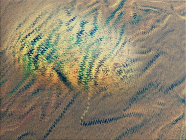 Dönen mürekkep renklerinin renkli soyut arkaplanı.