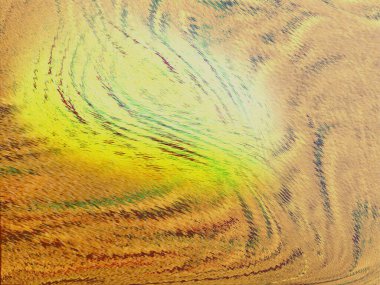 Dönen mürekkep renklerinin renkli soyut arkaplanı.