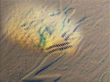 Dönen mürekkep renklerinin renkli soyut arkaplanı.