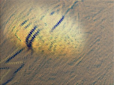 Dönen mürekkep renklerinin renkli soyut arkaplanı.