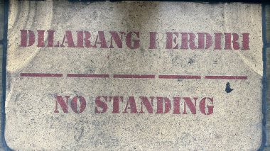 Jakarta, Endonezya 'da halk otobüsündeki 