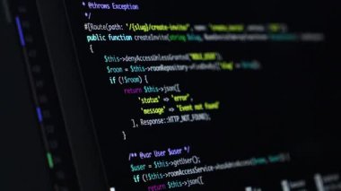 Gelişme ortamında hızlı kaydırma kodu, PHP sözdizimi, arka uç programlama ve yazılım geliştirme üzerine odaklanın
