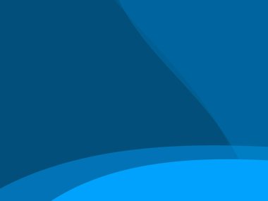 bir masaüstü alanı olarak kullanışlı olan mavi arkaplan