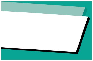 Boş Not vektör illüstrasyonu