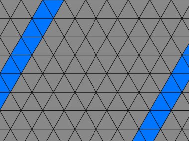 Üçgenlerin soyut arkaplanı