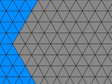 geometrik şekilli kusursuz desen.