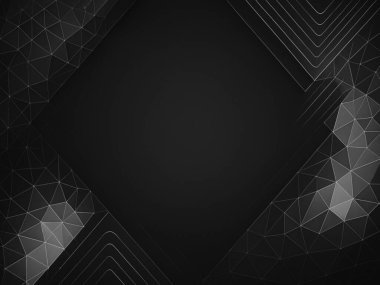 Soyut geometrik arkaplan. vektör üçgeni tasarımı