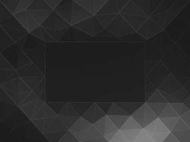 vektör siyah soyut üçgen arkaplan