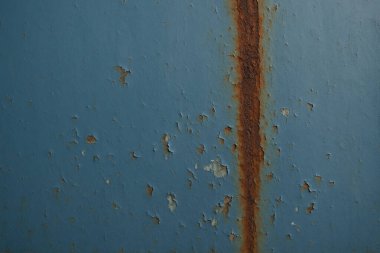 Eski paslı demir duvar arka planı