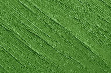 arkaplan olarak yeşil deri doku, üst görünüm