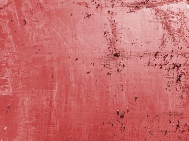 kırmızı boyalı ahşap zemin.