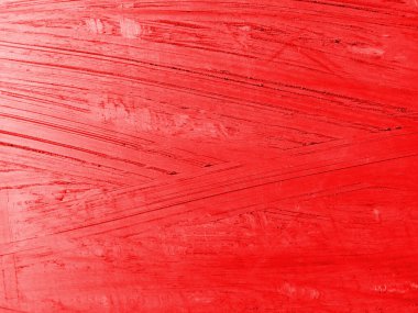Kırmızı boyalı ahşap duvar arka planı