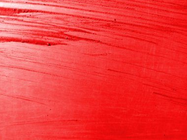 Kırmızı dekoratif alçı ya da beton dokusu. Tasarım için soyut arkaplan. metin için stilize edilmiş monokrom biçimlendirilmiş pankart.