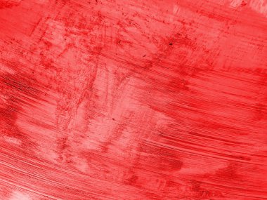 gerçekçi fırça darbelerine sahip kırmızı akrilik arkaplan
