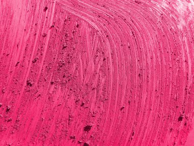 Beyaz arkaplanda soyut pembe boya