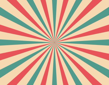 Geçmişe dönük sirk çizgileri. Klasik sirk çizgileri. Yıldız patlaması posteri. 