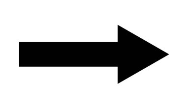  Ok simgesi. vektör illüstrasyonu.