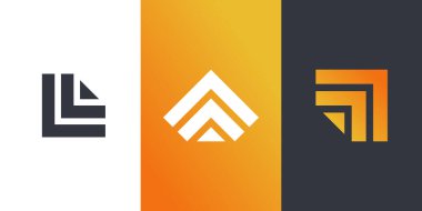 Modern konsept ok logosu tasarımı. Premium Vektörü