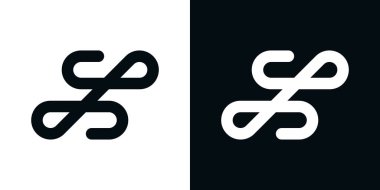 Yaratıcı konseptli Z harfi logo tasarımı. Premium Vektörü