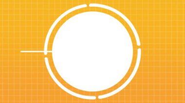 Sunum, pankart ve diğer sunum için çember canlandırılmış arkaplan