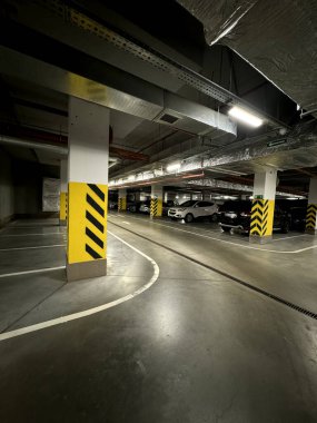 Yeraltı otoparkının estetiği 